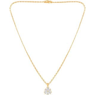 LUV FASHION Brass  Copper Necklace Set