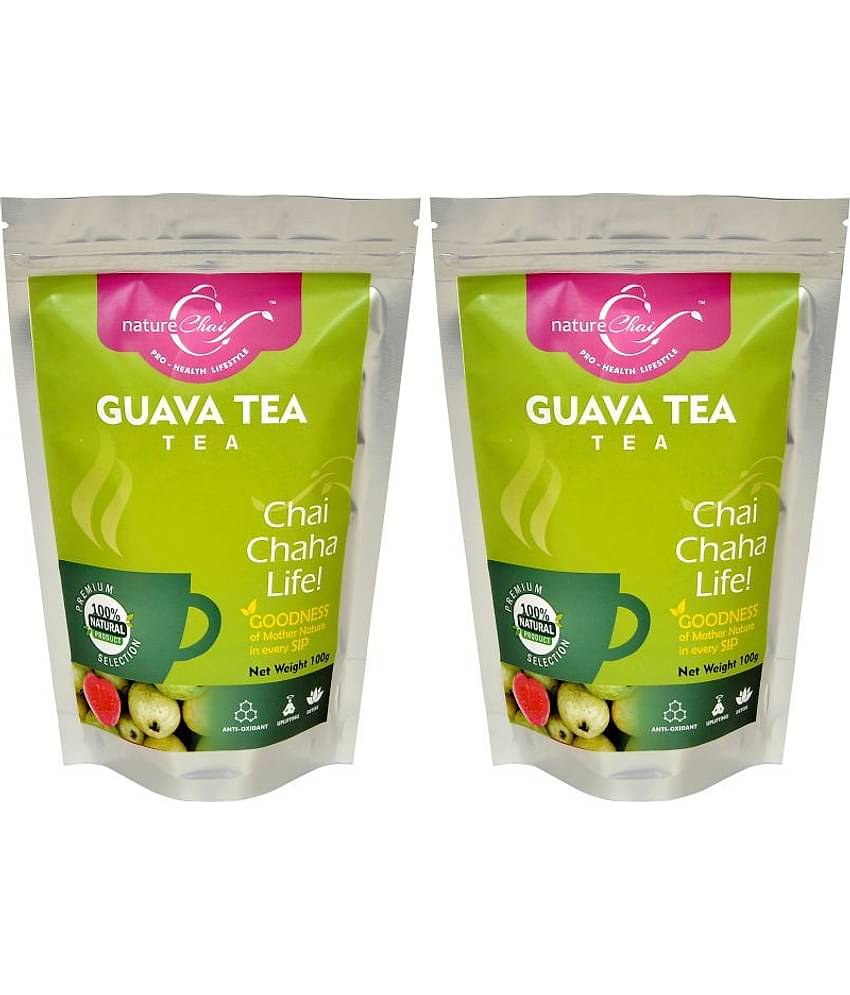 nature Chai Guava Tea Loose Leaf 100 gm Pack of 2
