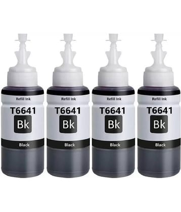 TEQUO L310 For 664 Black Pack of 4 Cartridge for L220/ L550/ L355/ L110/ L210/ L300/ L360/ L350/ L380/ L100/ L200/ L565/ L555/ L130/ L1300 and more.