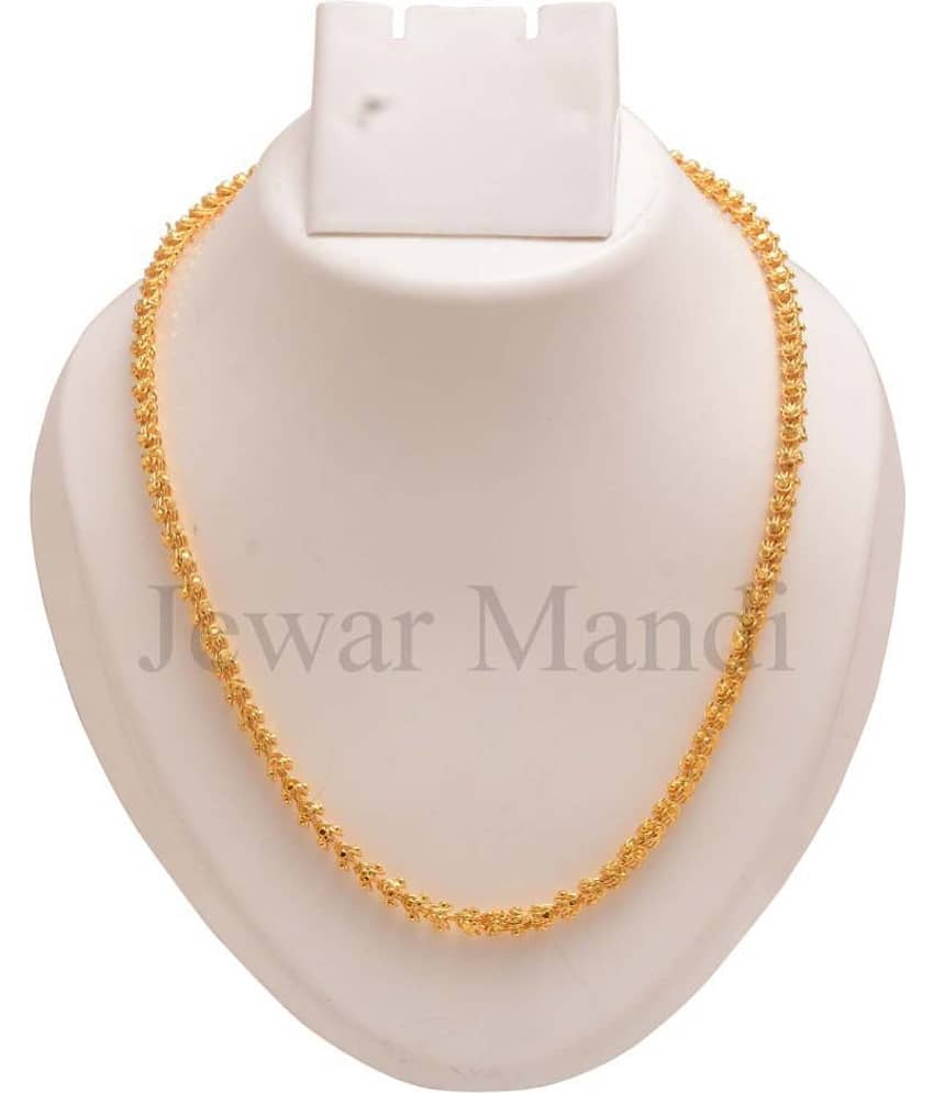 Jewar Mandi Gold Plated Chain ( Set of 1 )