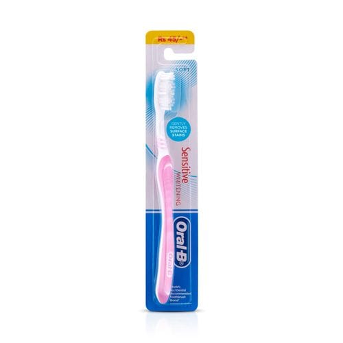 Oral-B Tooth Brush Sensitive - Whitening Soft, 1 Pc