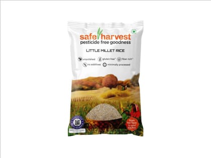 Safe Harvest Pesticide Free Little Millet Rice 500g