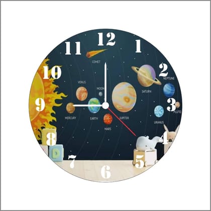 The Magical Gifts Wall Clock for Kids and Decor | Room| Home | Office |Living Room | Return Gift | Birthday Gift for Boys and Girls MBMB C105 8