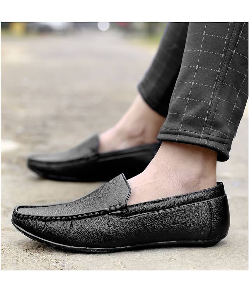 ZXYZO Black Loafers