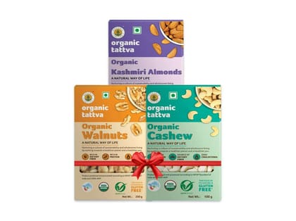 Dry Fruits Combo - Cashew, Walnut, Almonds 