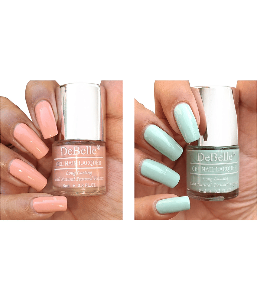 DeBelle Multi Glossy Nail Polish 16 ( Pack of 2 )