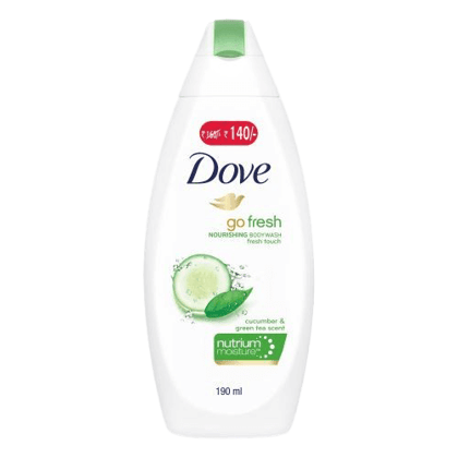 Dove Body Wash Go Fresh Nourishing 190ml