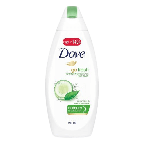 Dove Body Wash Go Fresh Nourishing 190ml