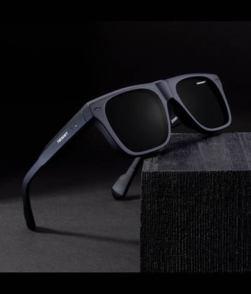 RESIST EYEWEAR Black Square Sunglasses ( Pack of 1 )