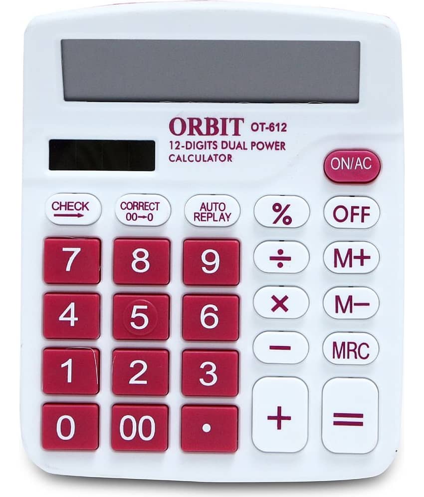 ORBIT CK - 12 Digits Basic Calculator