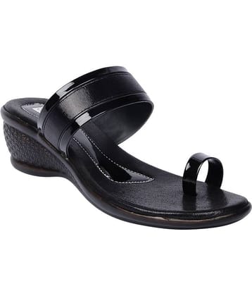 Feel It - Black Women's Wedges Heels