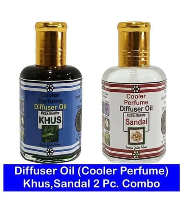 INDRA SUGANDH BHANDAR Premium Khus and Chandan Cooler Perfume (25 ml) ~ Combo of 2pc