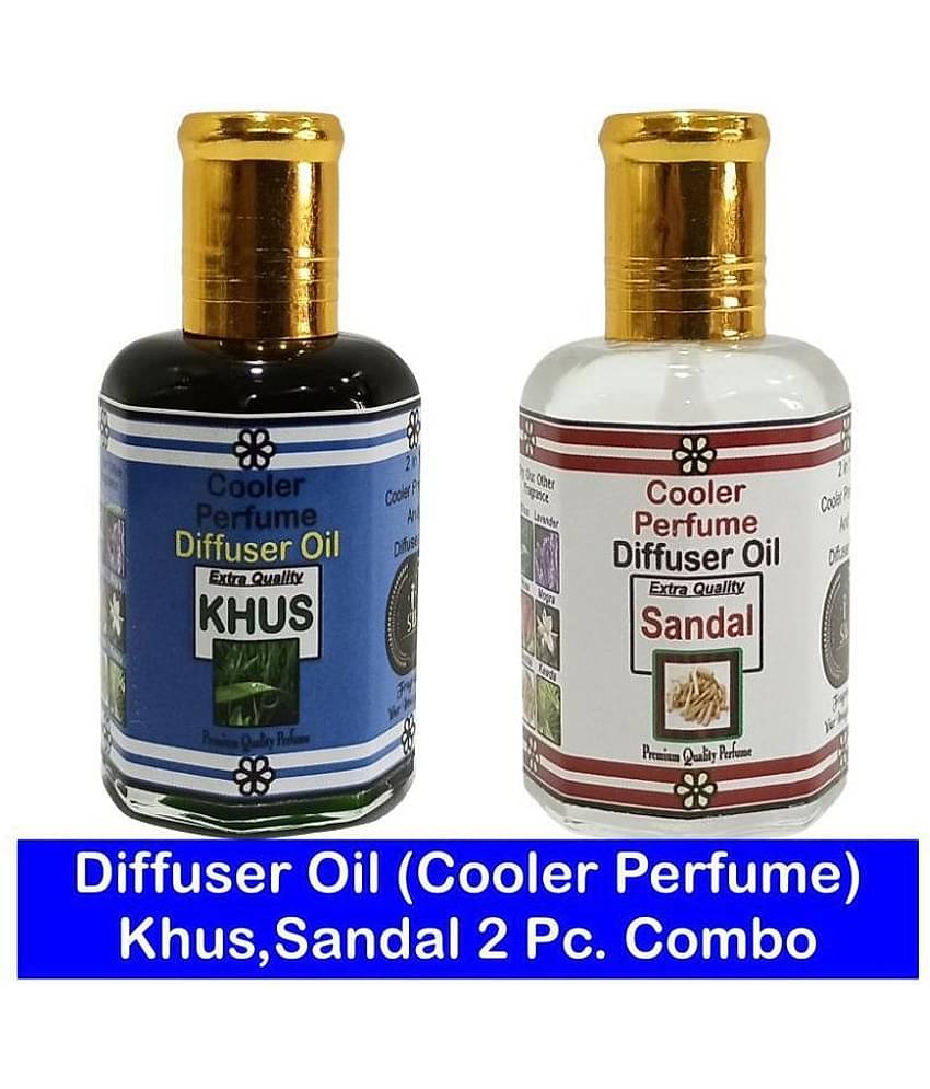 INDRA SUGANDH BHANDAR Premium Khus and Chandan Cooler Perfume (25 ml) ~ Combo of 2pc