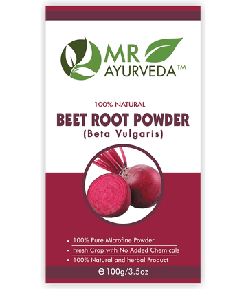 MR Ayurveda Premium Quality BeetRoot Powder Face Pack Masks 100 gm