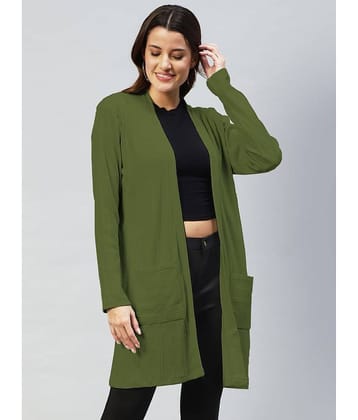 Rigo Women's Cotton Regular Top ( Green )