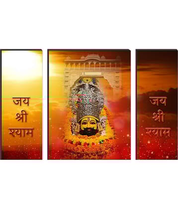 Saf Lord Khatu Shyam ji Religious wall hanging MDF Painting