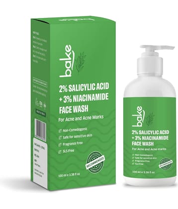 BAKE - Acne or Blemishes Removal Face Wash For Normal Skin ( Pack of 1 )