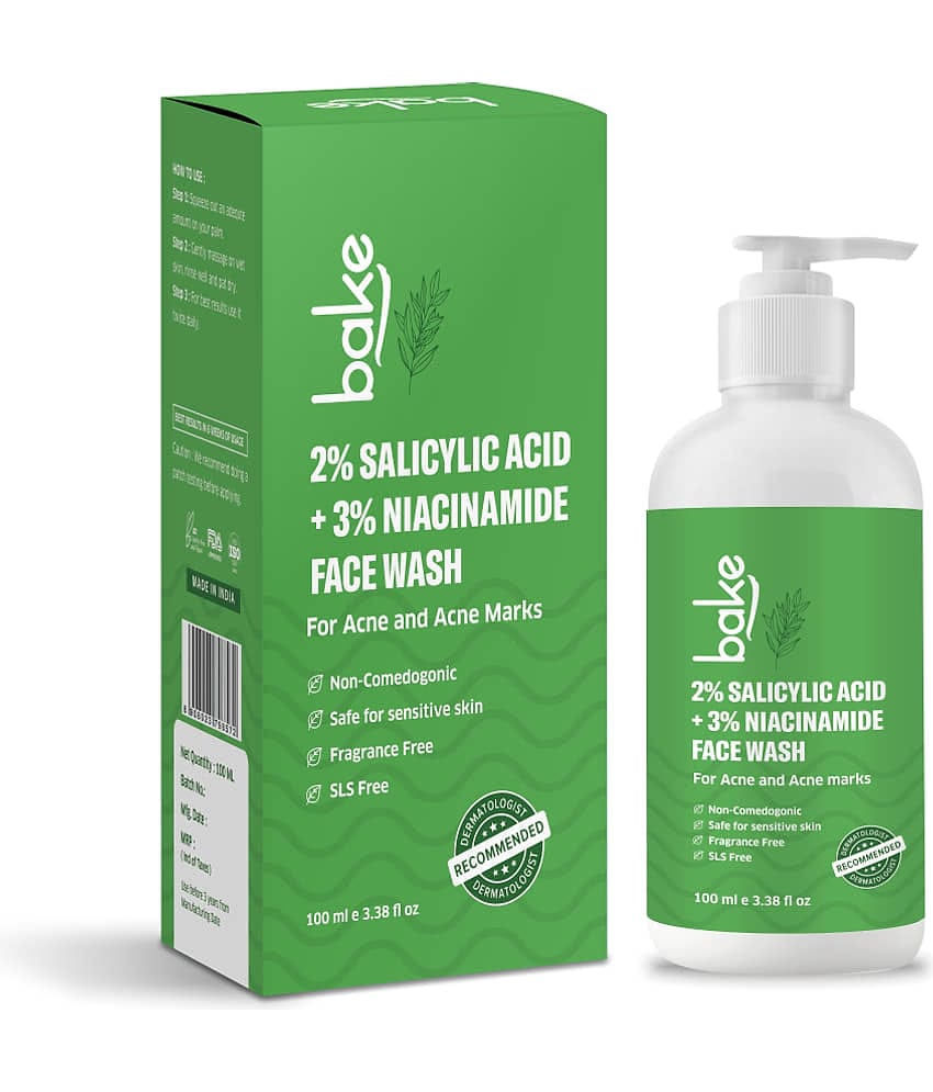 BAKE - Acne or Blemishes Removal Face Wash For Normal Skin ( Pack of 1 )