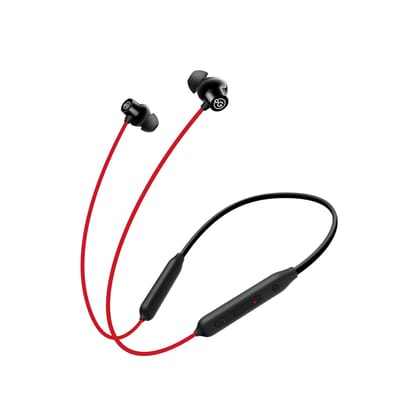 OOGE Tune 7 in-Ear Bluetooth Neckband with ENC, 3D Surround Sound, Magnetic On-Off, Voice Assistant, Type-C Fast Charging, IPX5 Sweat-Resistant, 25H Playtime,10mm PureTone Driver for Dynamic Bass(Red)