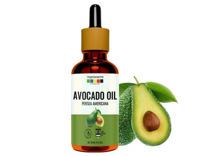 Organix Mantra  Avocado Oil, 100% Pure, Natural & Cold Pressed Organic Oil - 30 Millilitre
