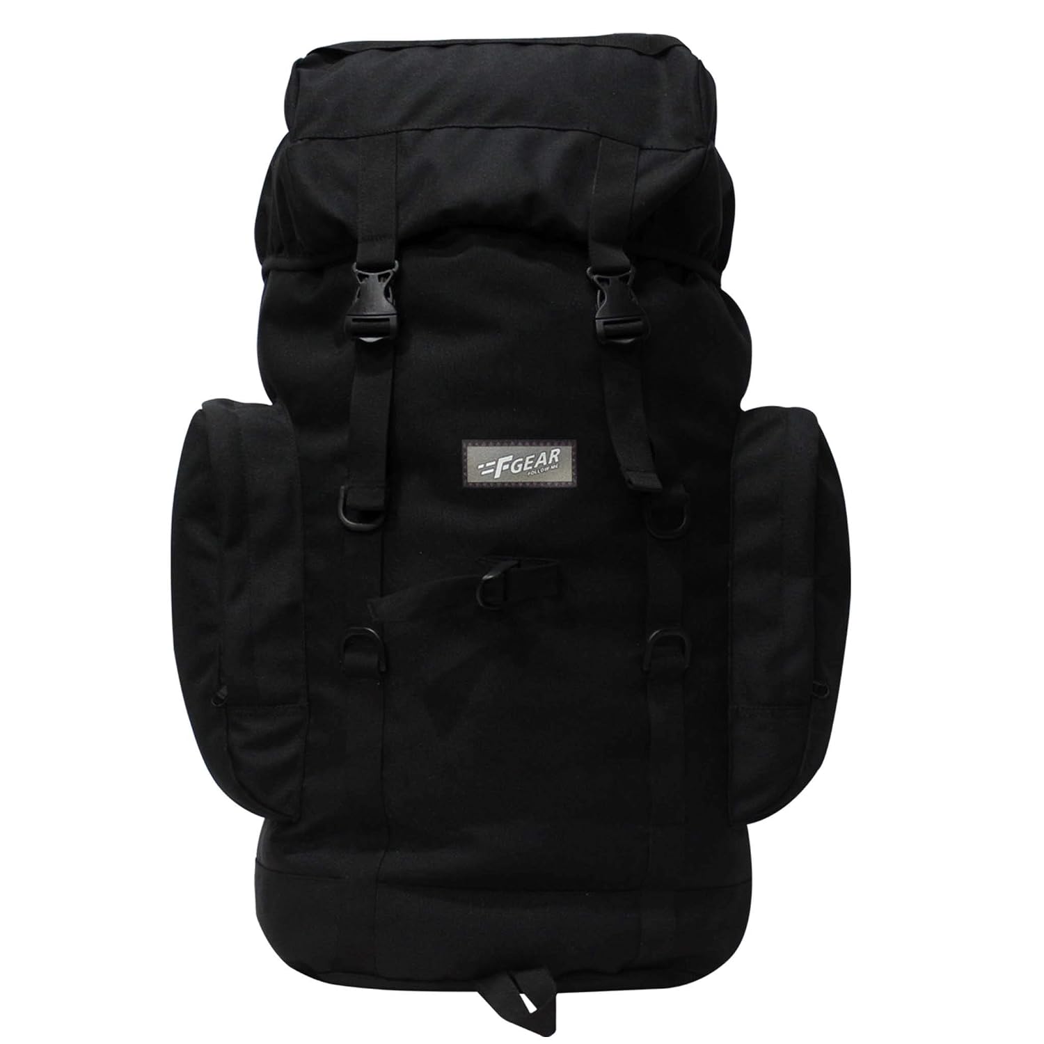 Platoon 46L Large Trekking Backpack with Multi Pocket|Army Military Camo Rucksack Bag for Men Women Boys|Drawstring|Water resistant Light Weight|Hiking Daypack Weekender Camping bag