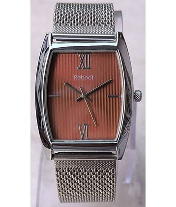 Reboot - Silver Stainless Steel Analog Men's Watch