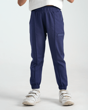 Airy Chic Joggers-4-5 Y / Moonlit Navy