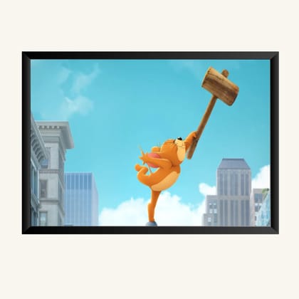 NOKKES Tom And Jerry Photo Frame Wall Poster 8X12 In Printed Poster Photo Paper 300Gsm Photo Frame For Wall Decoration _35