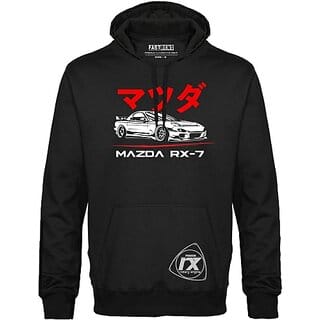FastB Men & Women Full Sleeve Printed Hooded Sweatshirt