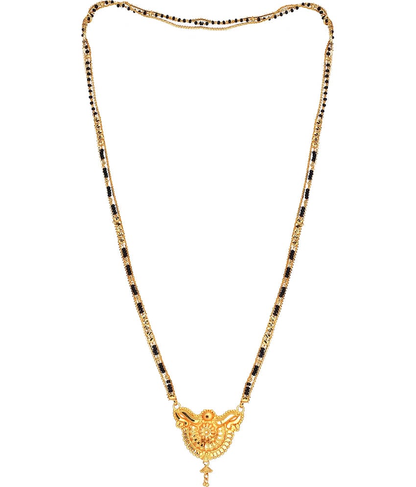 Shankhraj Mall Gold Plated Letest & Designer Mangalsutra For Women-100204