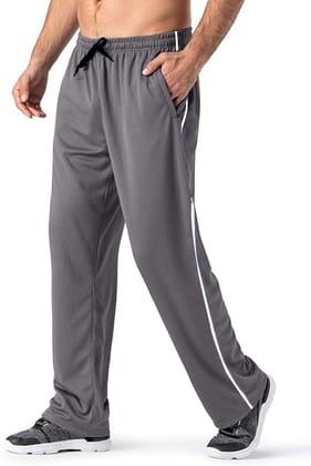 Romano nx Track Pant for Men 100% Cotton | 15 Years Tested & Approved | Relax Fit | Stretchable Hosiery Lower with Side Zipper Mobile Pockets-M