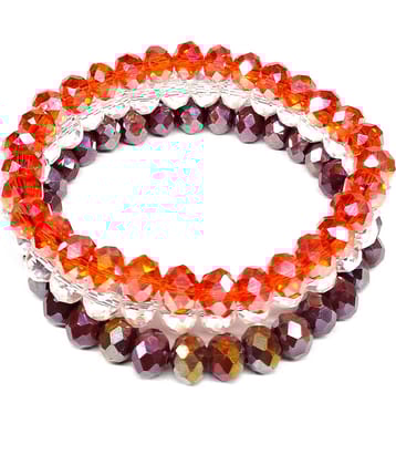 DAIVYA WELLNESS - Multicolor Bracelet ( Pack of 3 )