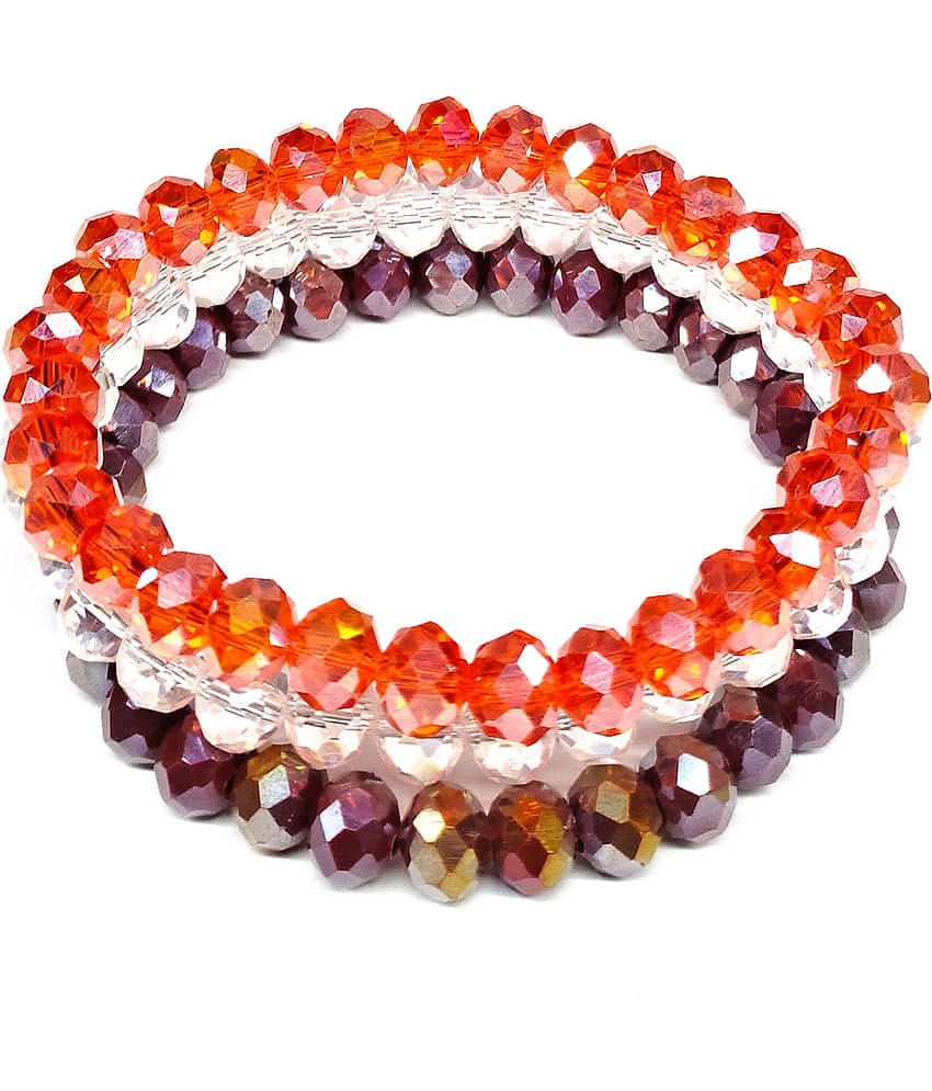 DAIVYA WELLNESS - Multicolor Bracelet ( Pack of 3 )