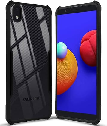 VAKIBO Plain Cases Compatible For Rubber Samsung Galaxy M01 Core ( Pack of 1 )