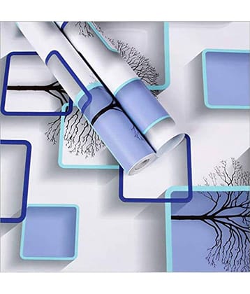 Abstract 3D Wallpaper ( 45 x 500 ) cm ( Pack of 1 )