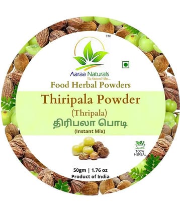 Aaraa Thripala Powder Instant Mix 50 gm Pack of 3
