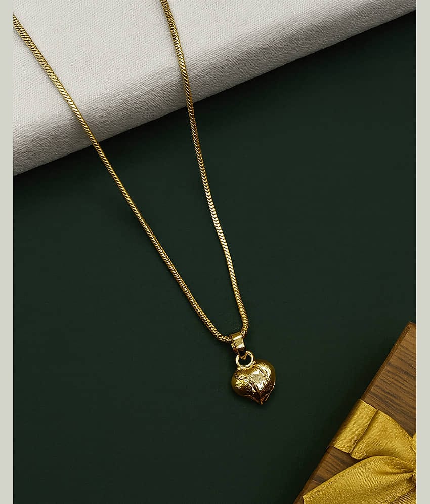 SHANKH-KRIVA Gold Pendant ( Pack of 1 )