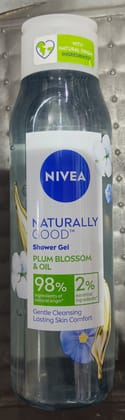 Nivea naturally Good shower gel plum Blossom 