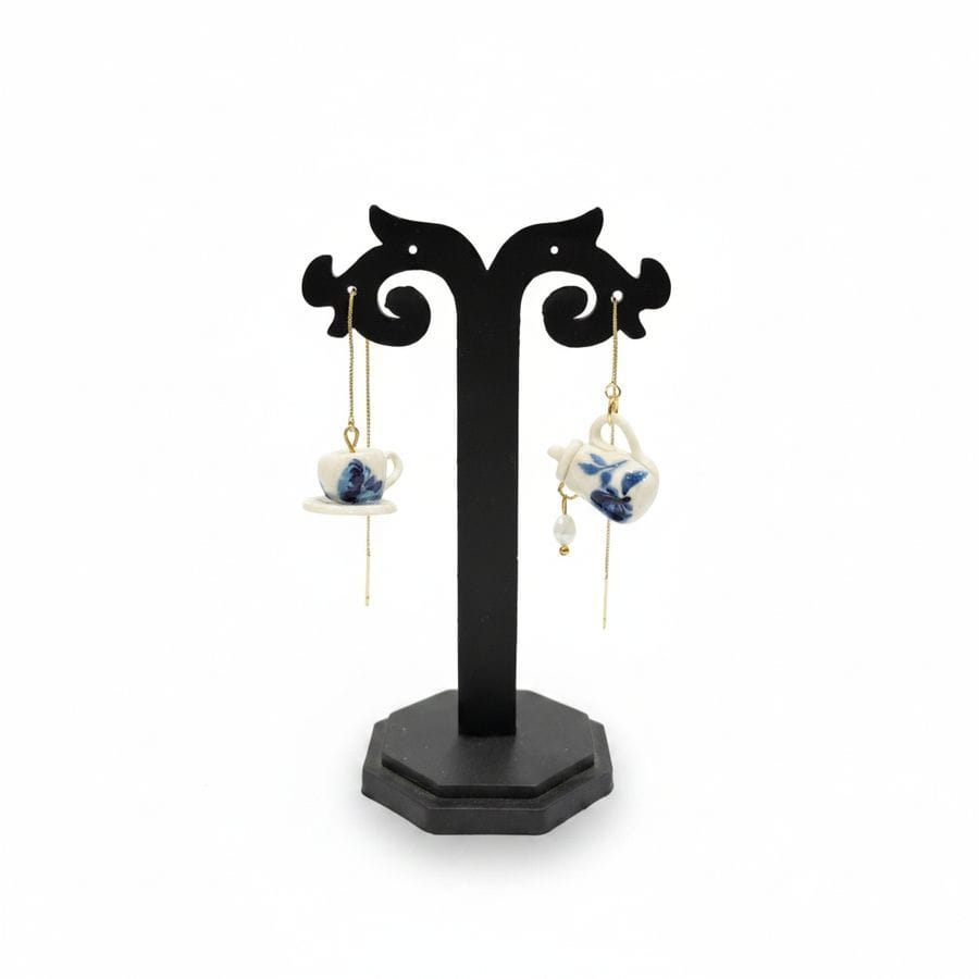 TEAPOT AND TEACUP EARRINGS