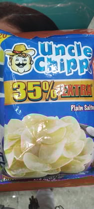 Uncle chips  plain salted