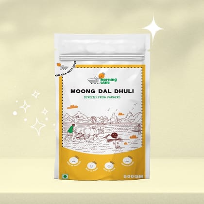Morning Wale Moong Dal Dhuli (450g) | Washed Yellow Split Gram | Easy Digestion Morning Wale Moong Dal Dhuli (450g) | Washed Yellow Split Gram | Easy Digestion