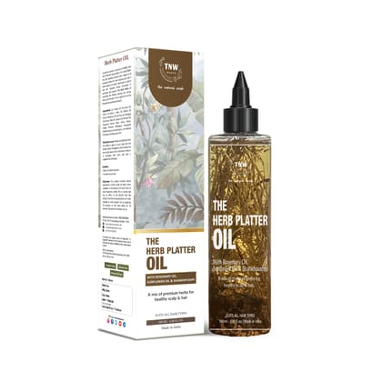 The Herb Platter Oil for healthier hair @ 1-100ml
