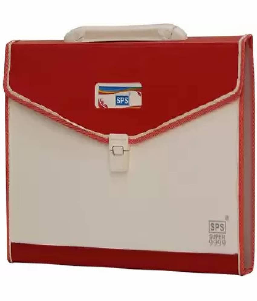 RAVARIYA GRAPHIC - Red File Folder ( Pack of 1 )