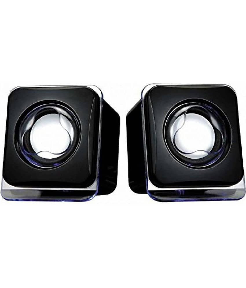 EKRAJ Multimedia USB 2.0 Speakers - Black