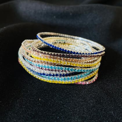 Viral tennis bracelet-Multi colour
