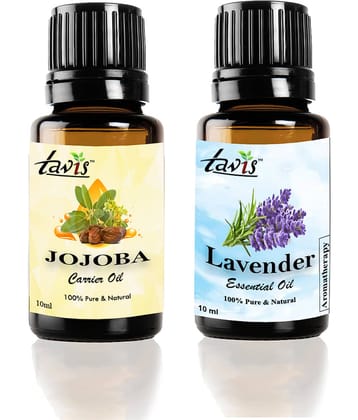 Tavis Jojoba Oil, Lavender Essential Oil 20 mL