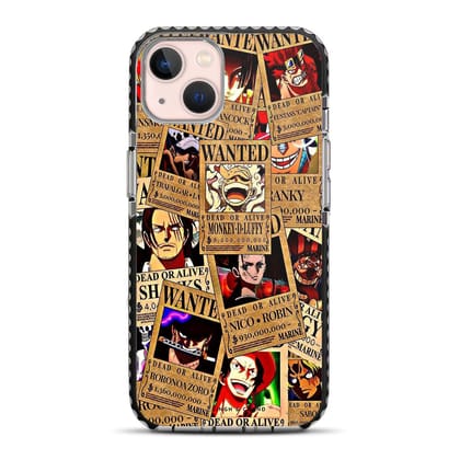 Wanted Posters One Piece Anime iPhone 13 Stride Phone Case-Stride