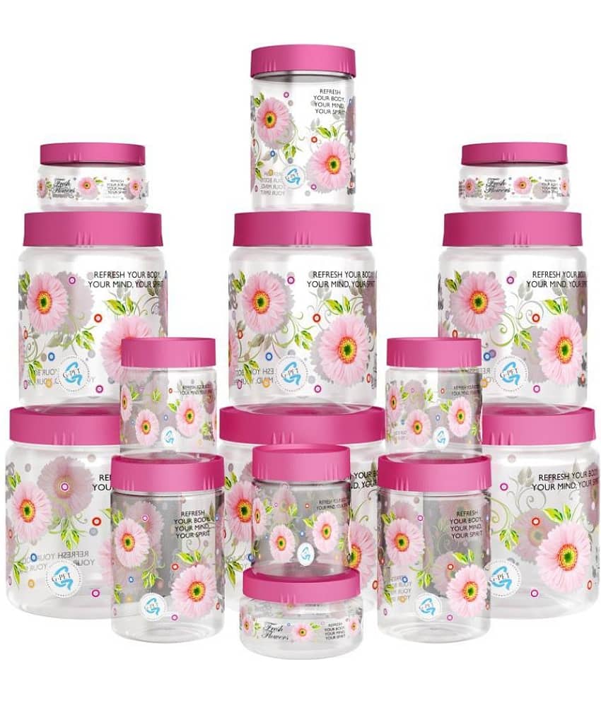 G-Pet Print Magic PET Food Container Set of 15 1500 mL