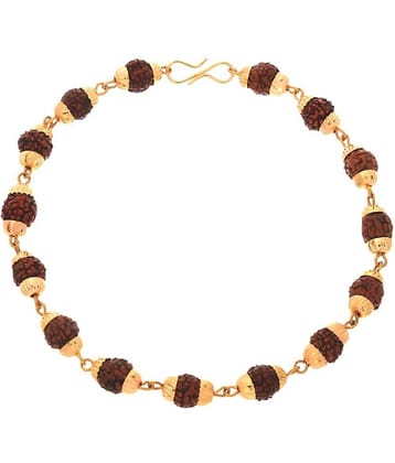 Rudraksha Bracelet - Gold Plated