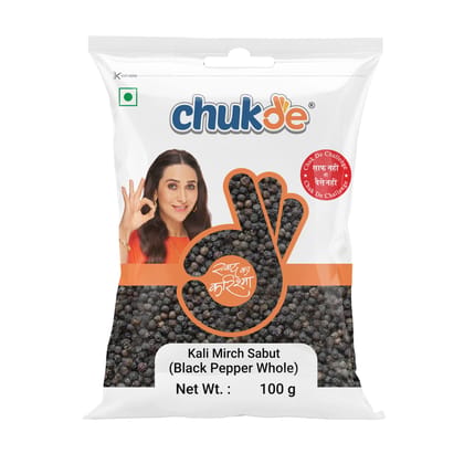 Chukde Black Pepper Whole 100 G Chukde Black Pepper Whole 100 G